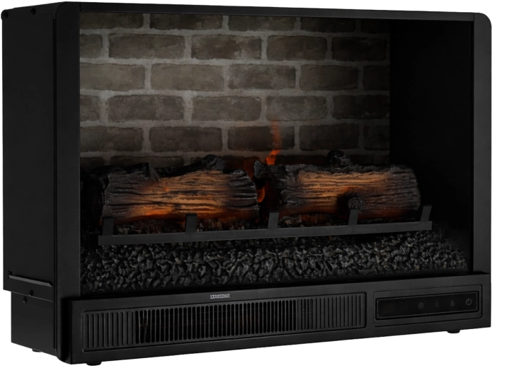 Chimenea eléctrica con imitación de llama 900/1800 W