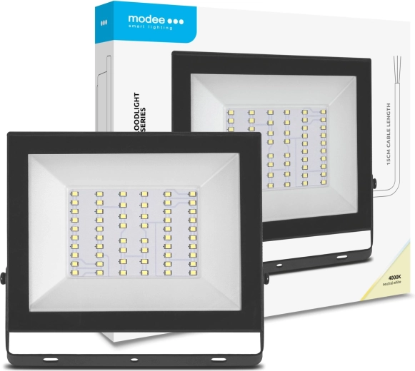 Modee reflector LED E‑series Slim 50 W, 4000 lm, 120°, blanco neutro