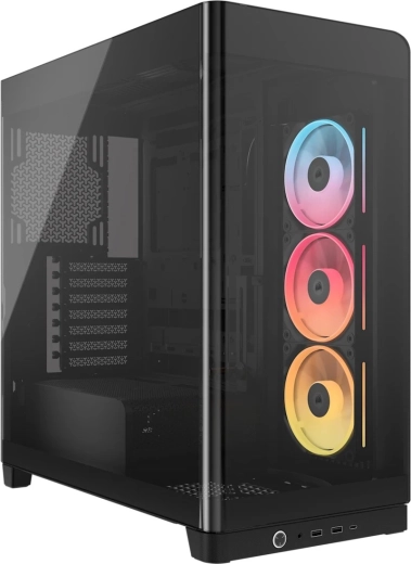 Caja de PC mid-tower FRAME 4500X LX-R RGB negra