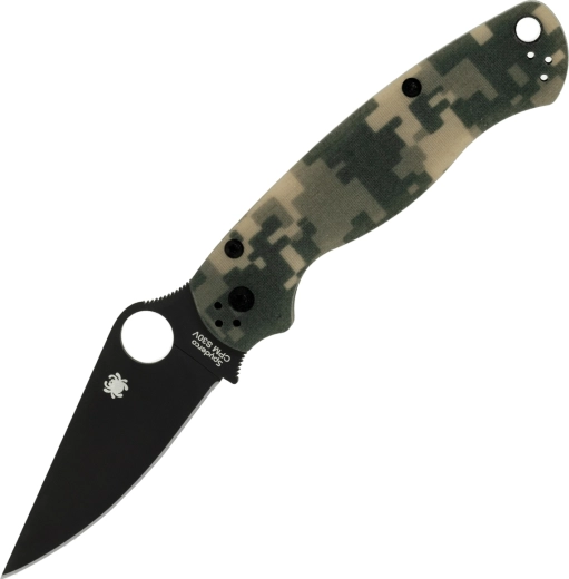 Spyderco Para Military 2 digital camo navaja plegable