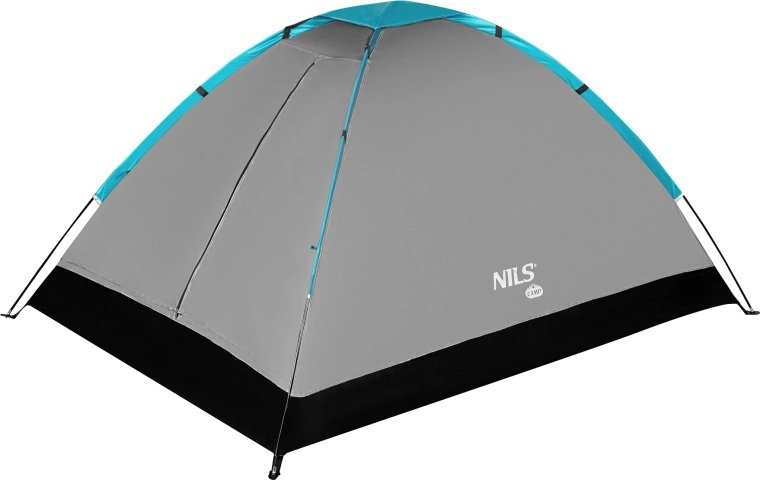 Tienda de campaña turística para 2 personas NILS CAMP NC3021 gris