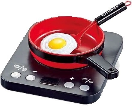 Cocina de inducción interactiva con sonidos y luz