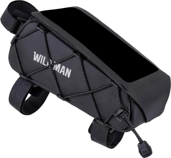 Bolsa para el cuadro de bicicleta WildMan GX100 negra