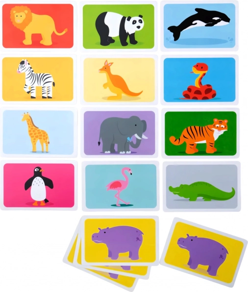 Juego de cartas Snap! Animales salvajes
