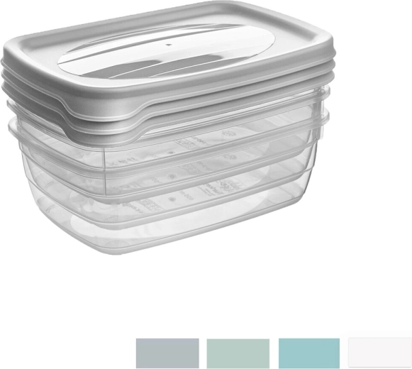 Recipientes para alimentos con tapa de 300 ml - 3 uds.