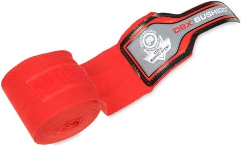 Vendas de boxeo DBX Bushido Pro rojas