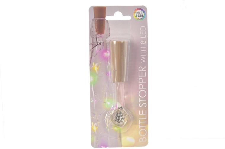 Luces LED para botella multicolor 8 LED 70 cm