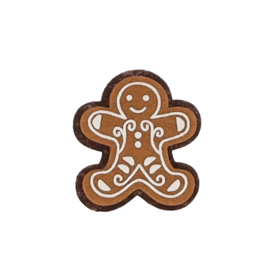 Aspecto tradicional de pan de jengibre para una atmósfera festiva