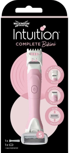 Wilkinson Intuition Bikini Trimmer recortadora y maquinilla de afeitar resistente al agua
