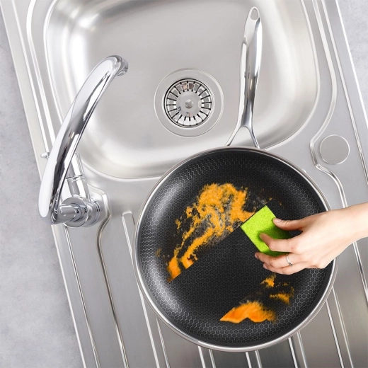 Limpieza fácil y liberación perfecta de los alimentos