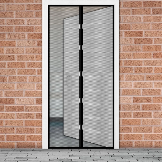 Cortina magnética para puertas contra insectos 100 x 210 cm
