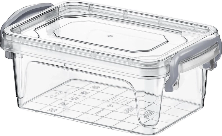 Caja de almacenamiento rectangular Multi Box 0,3 l con tapa hermética