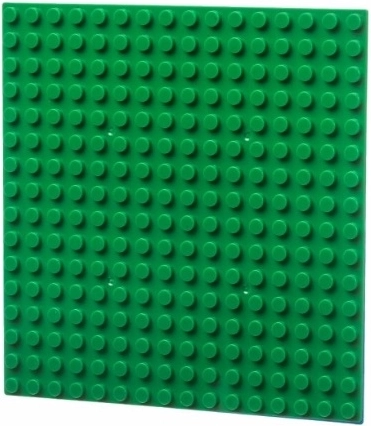 Base L‑W Toys 16×16 verde oscuro