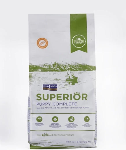 Fish4Dogs Superior pienso granulado para cachorros de raza pequeña salmón con patatas 6 kg