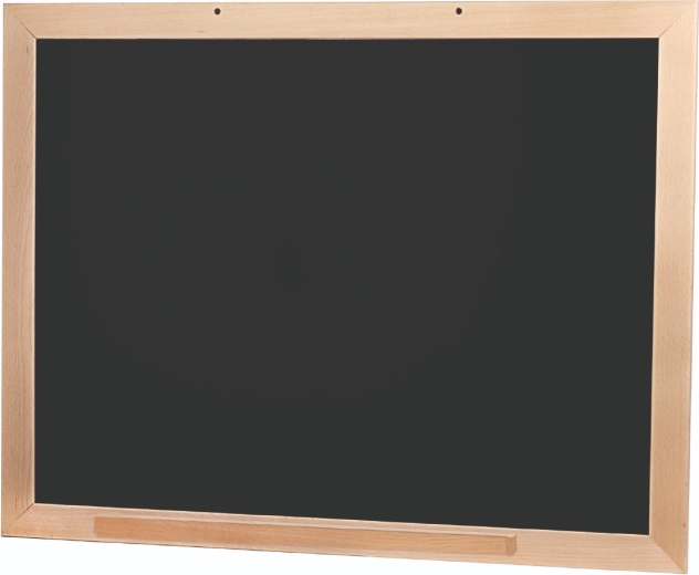 Jeujura pizarra de pared de madera para tiza 74 × 57 cm