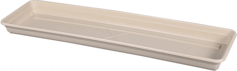 Bandeja para jardinera Lobelia Modern 40 cm marrón claro