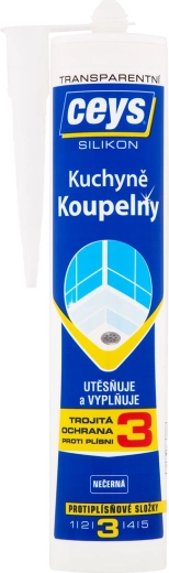 Silicona sanitaria CEYS blanca 280 ml
