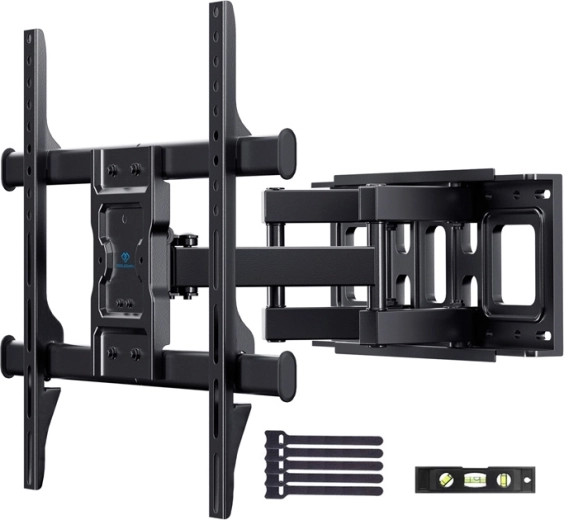 Soporte de pared para TV Perlesmith para 37–85" con doble brazo