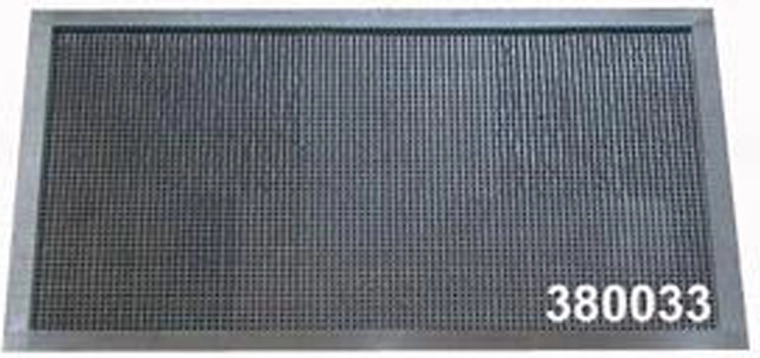 Alfombrilla de goma con púas 38 × 68 cm