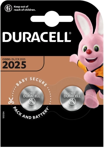 Batería de litio CR2025 Blíster 2 uds