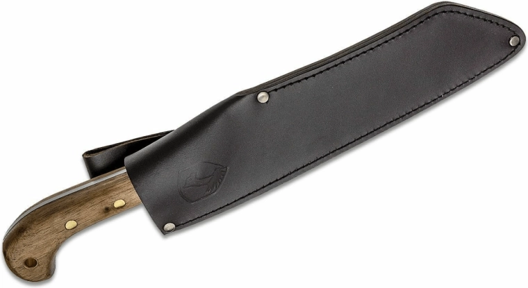 Funda de cuero segura para cinturón