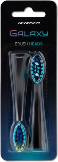 Cabezales de recambio para cepillo dental sónico Berdsen Galaxy, 2 uds.