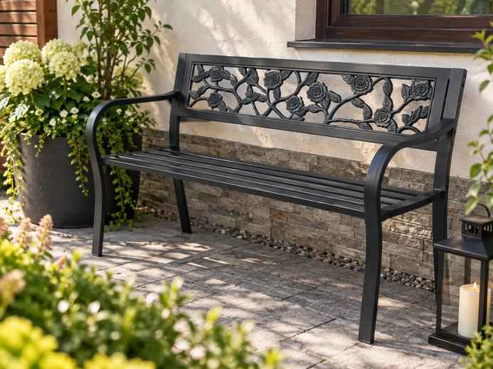 Asiento cómodo para relajarse al aire libre