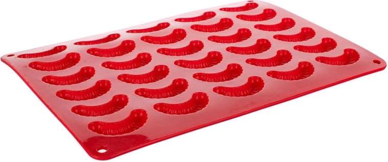 Molde de silicona para rohlíčky Culinaria Red 30 uds