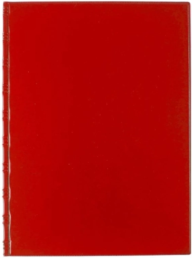 Carpeta A4 con bolsillo lateral Classic roja