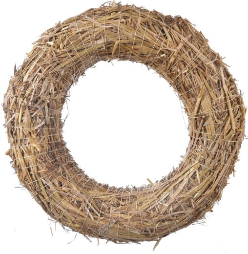 Corona de paja 40 cm – base natural para decoraciones
