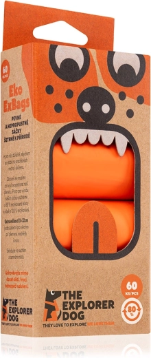 Bolsas recicladas Explorer Dog para excrementos de perro 270 uds