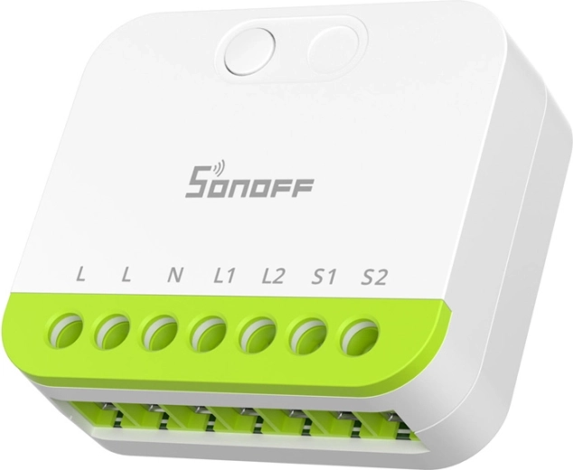 Sonoff mini-zb2gs interruptor inteligente Zigbee 3.0 de dos canales