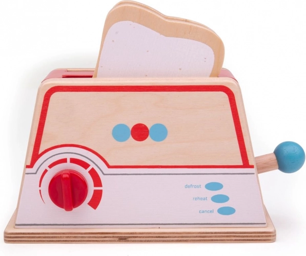 Tostadora de madera para cocina infantil BIGJIGS TOYS