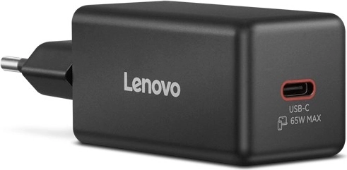 Mini cargador Lenovo 65 W USB‑C GaN