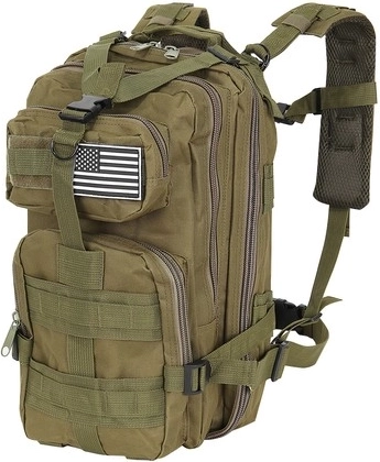 MOLLE/PALS y transporte estable con liberación rápida