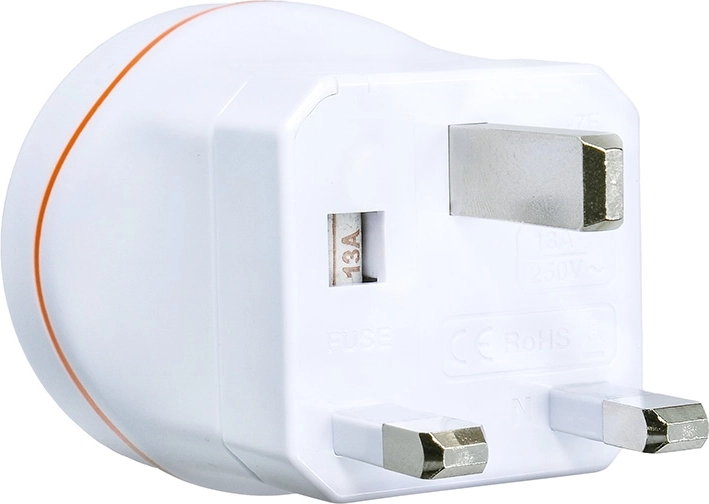 Adaptador de viaje Solight para el Reino Unido tipo G - 1 unidad