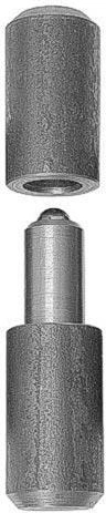 Bisagra para soldar con bola 65 × 16 mm