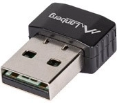 Adaptador USB Wi‑Fi LANBERG NC-AX300-WI AX300 (2,4 GHz, Wi‑Fi 6)