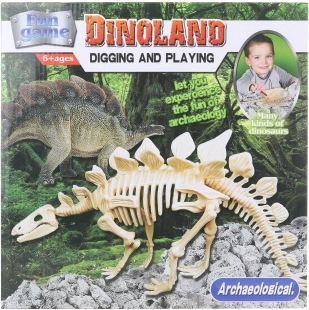 Excavación Stegosaurus – kit de paleontología infantil