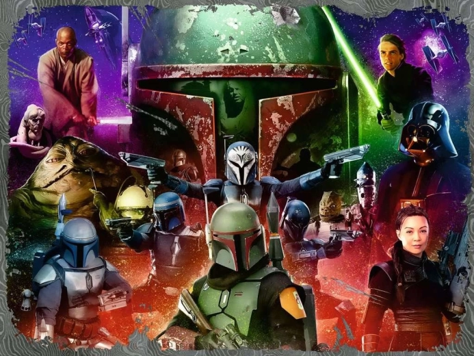 Puzle de 1500 piezas Ravensburger – Boba Fett, cazarrecompensas