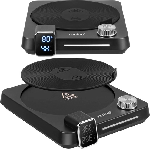 Superficie calefactora compacta para tazas