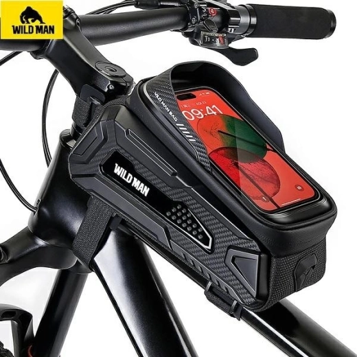 Wildman M M30 funda impermeable de cuadro para bicicleta 1 l negra