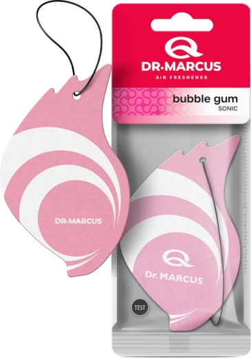 Ambientador colgante para coche Dr. Marcus Sonic Bubblegum