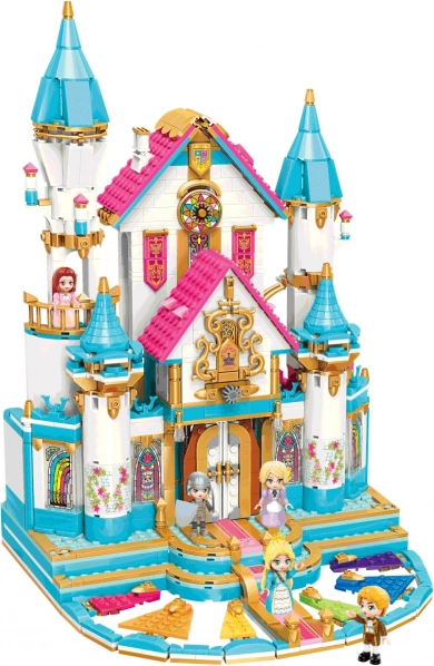Qman Princess Leah baile de castillo - set de construcción