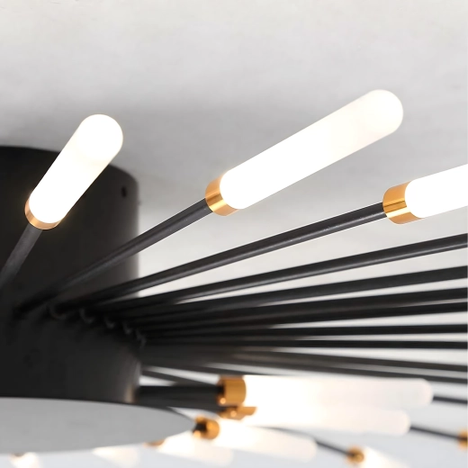 Elegante diseño tipo sputnik