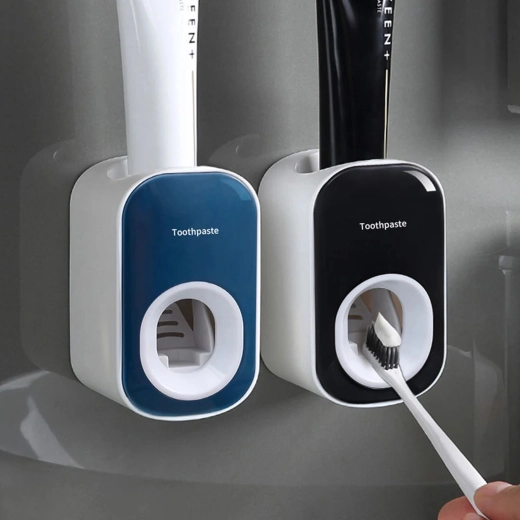 Dispensador automático de pasta de dientes sin contacto para pared