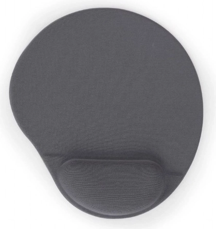 Alfombrilla de ratón de gel con reposamuñecas – gris