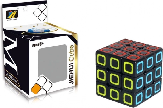 Cubo lógico moderno 3x3 tipo Rubik – tipo VIII