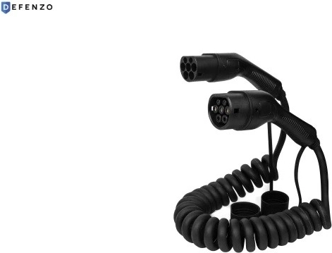 Defenzo Spiro AC22 cable de carga en espiral Tipo 2 10 m