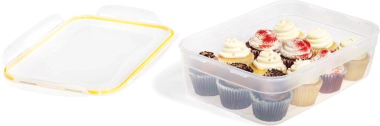 Recipiente para alimentos LOCKnLOCK EasyMatch 5,8 l amarillo